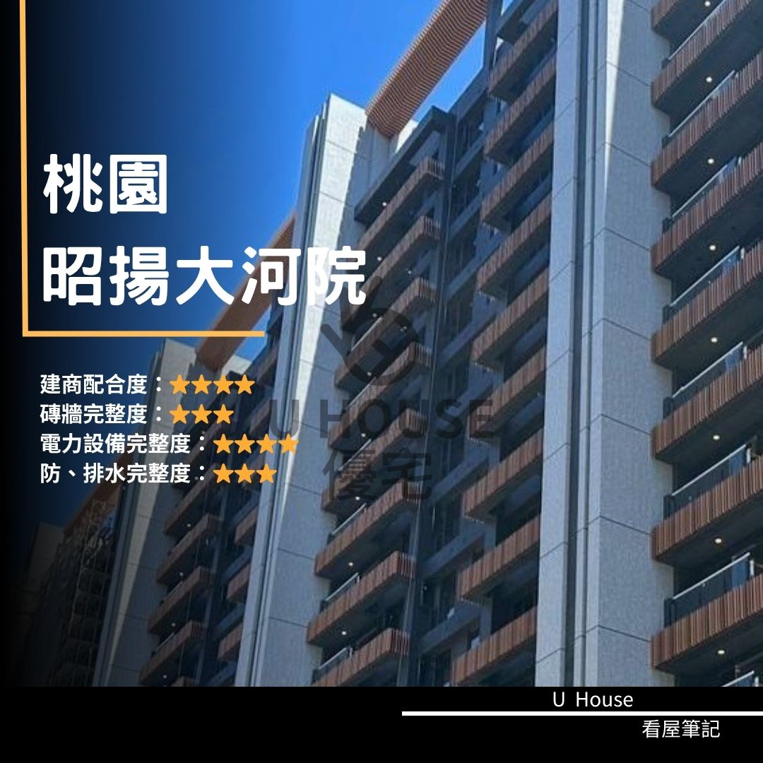【桃園驗屋】桃園建案 昭揚大河院驗屋紀錄 昭揚大河院評價 購屋前必看｜優宅驗屋日記