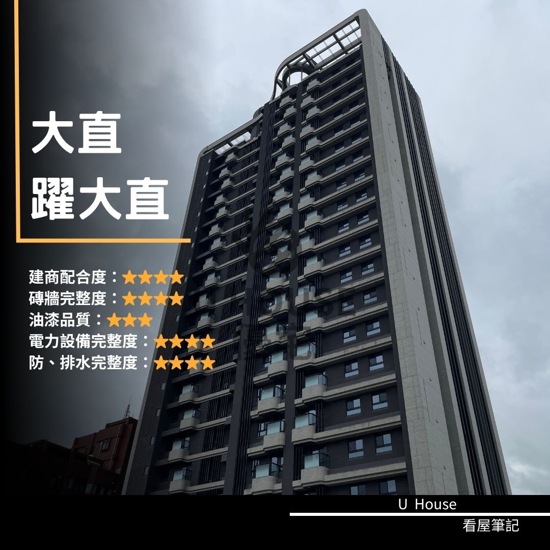 【台北驗屋】大直建案 躍大直驗屋紀錄 躍大直評價 購屋前必看｜優宅驗屋日記